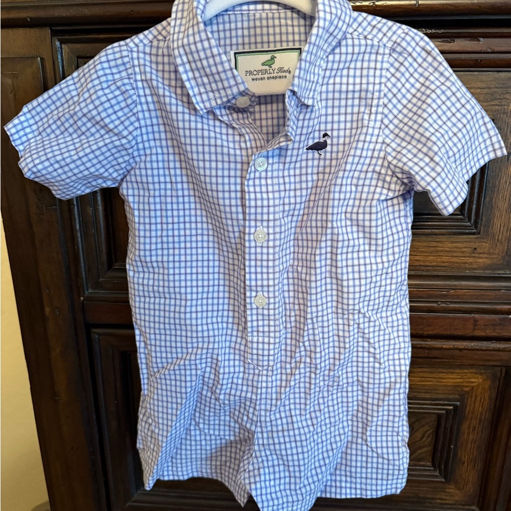 Properly Tied Baby Seasonal Shortall